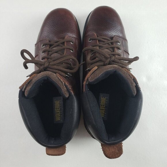 Wolverine Manawa Steel Toe Boot Mens 12 Brown Leather Thermolite Work W02174 main image 8